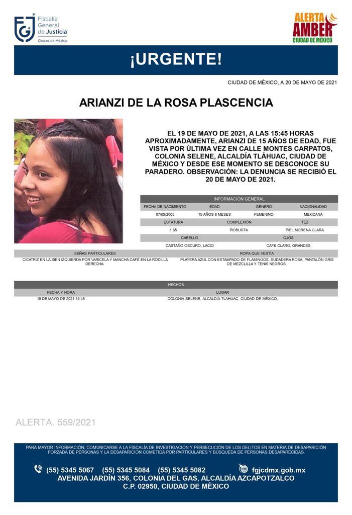 Ficha de búsqueda de Arianzi