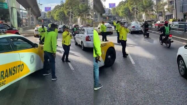 Abren la circulación en un carril tras volcadura de pipa en Periférico