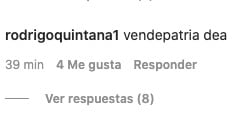 Reacciones en Argentina sobre Funes Mori