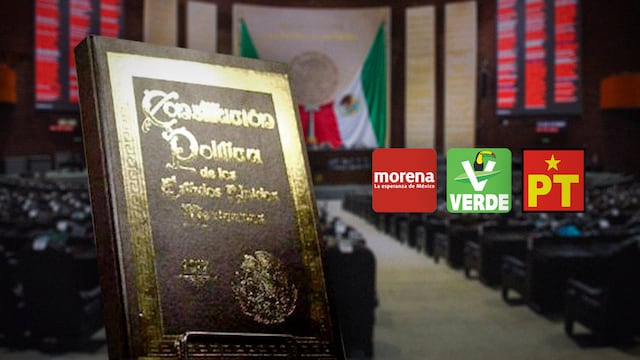 ClaudiaMetrics: Mexicanos apoyan que Morena, PVEM y PT tengan suficientes diputados para cambiar la Constitución