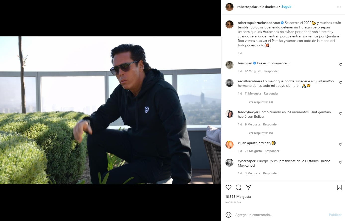 Roberto Palazuelos pide que se preparen para el 2022