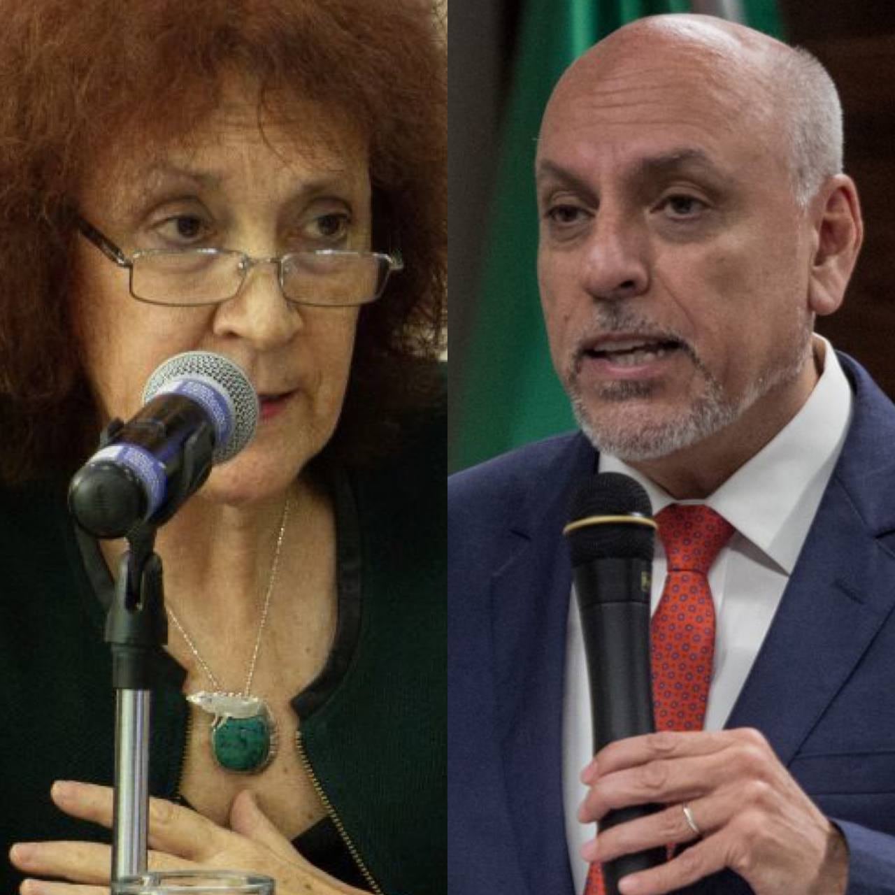 Julia Tagüeña Parga y Enrique Cabrero Mendoza. Conacyt