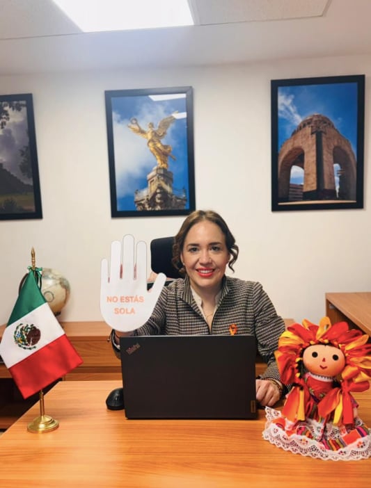 Gianni Rueda es la nueva titular de Atención a Víctimas en la Fiscalía CDMX.