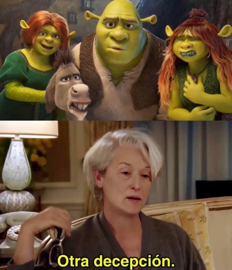 Usuarios comparan a Shrek 5 con Sonic Feo