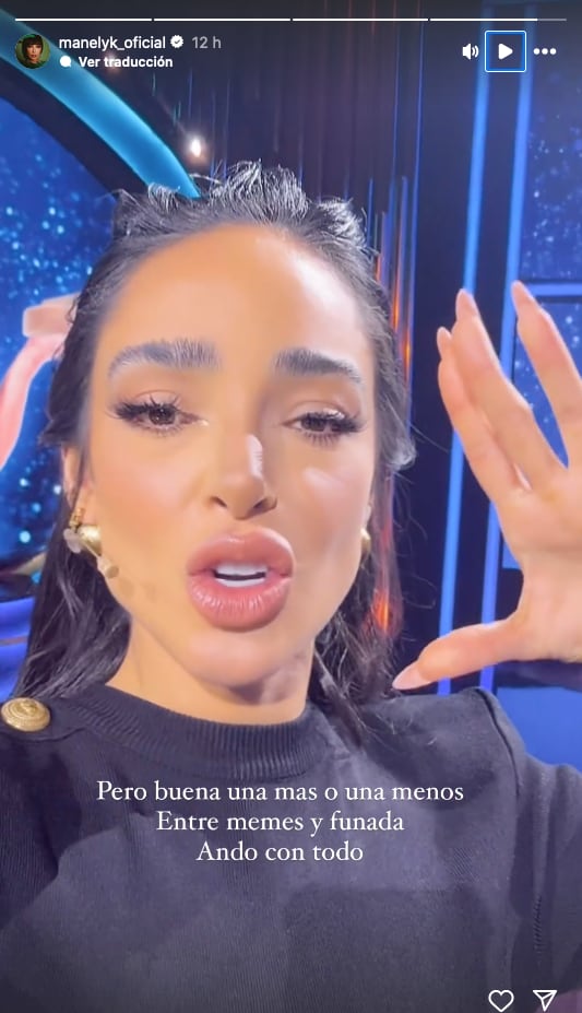 Manelyk González habla del error que tuvo con su vestido que le hizo ver los senos chuecos.