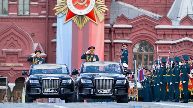 Rusia festeja el Día de la Victoria en la Plaza Roja de Moscú