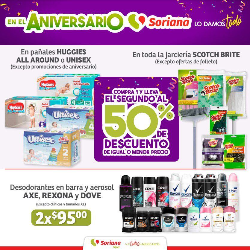 Soriana Fin de Semana 6 al 9 de octubre 2023