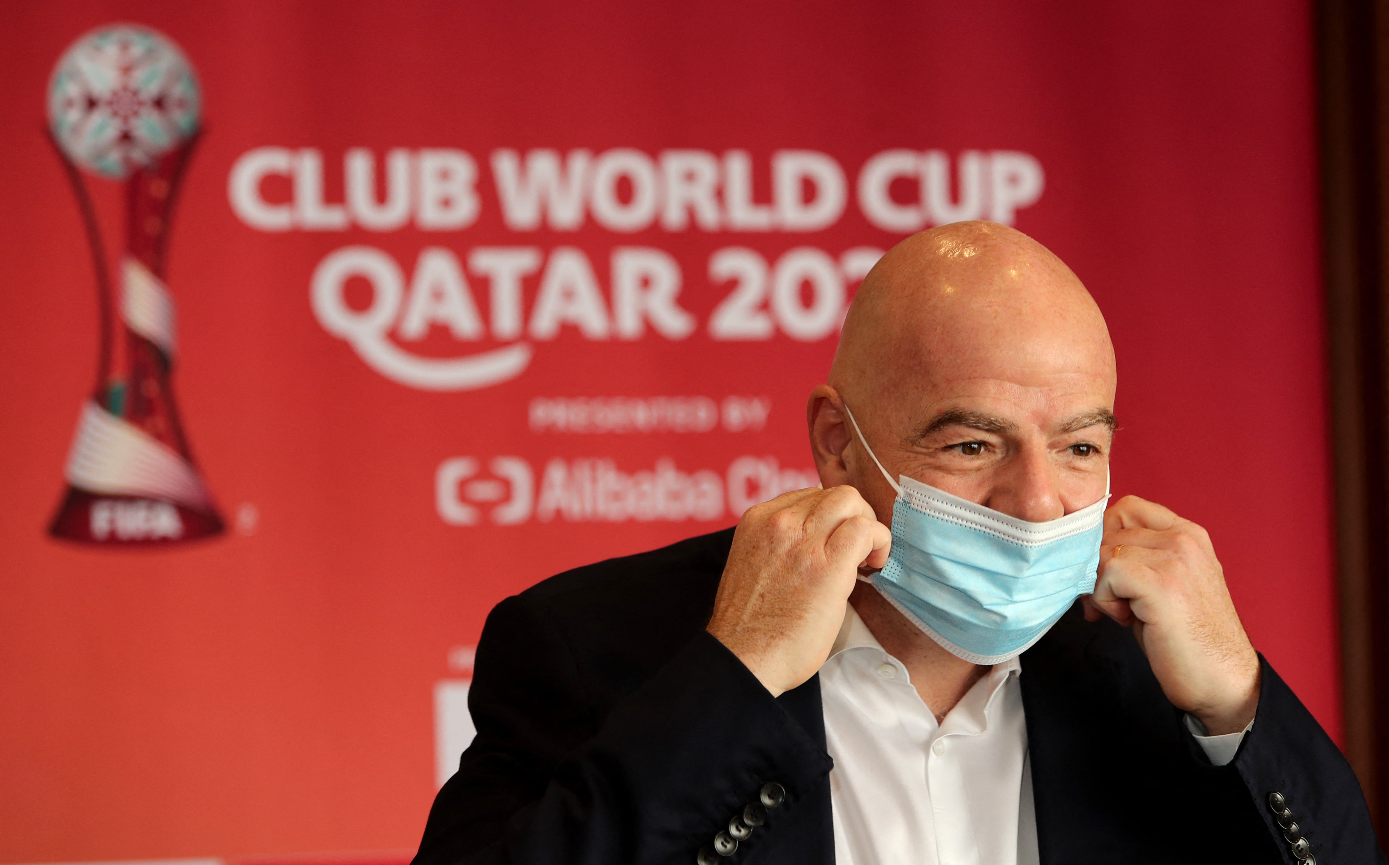 Gianni Infantino, presidente de la FIFA
