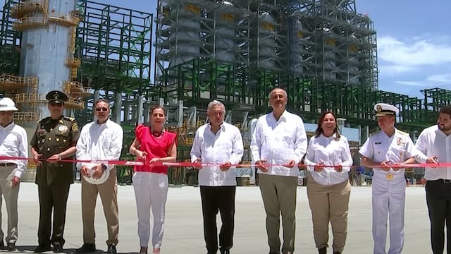 Inauguración de la refinería Olmeca en Dos Bocas, Tabasco