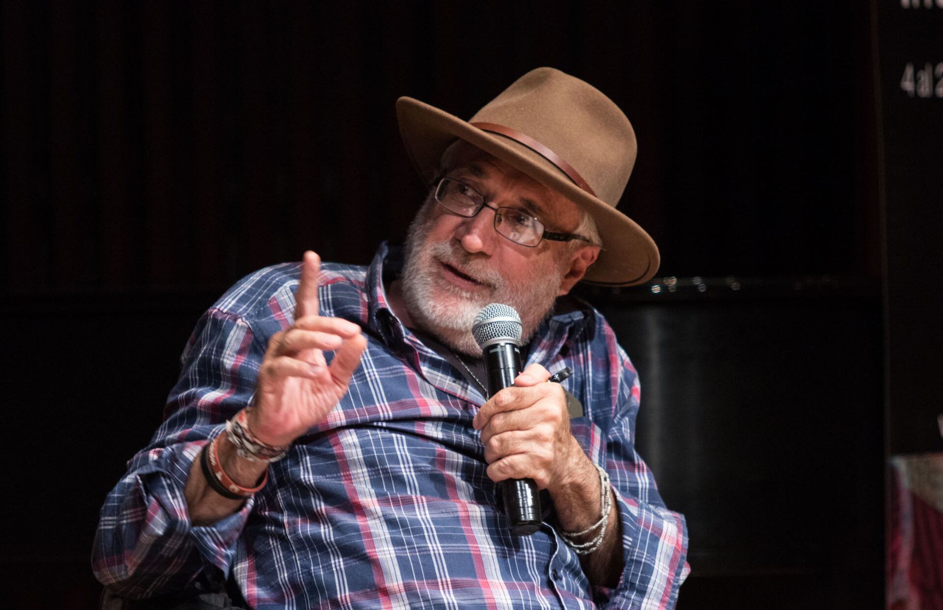 El escritor y activista mexicano Javier Sicilia