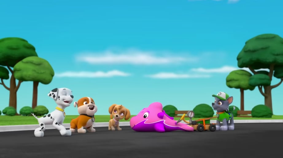 Paw Patrol por el Día Mundial de los Delfines en Cautiverio
