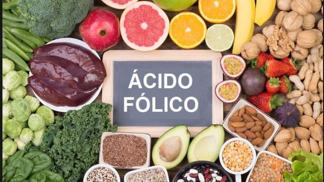 El ácido fólico se encuentra de manera natural como parte de muchos alimentos