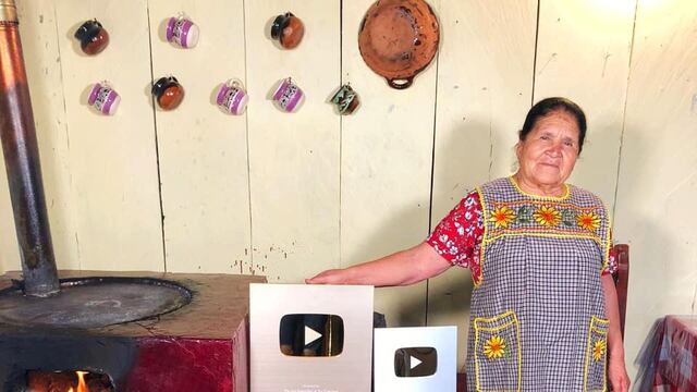 Doña Ángela, del canal 'De mi rancho a tu cocina'