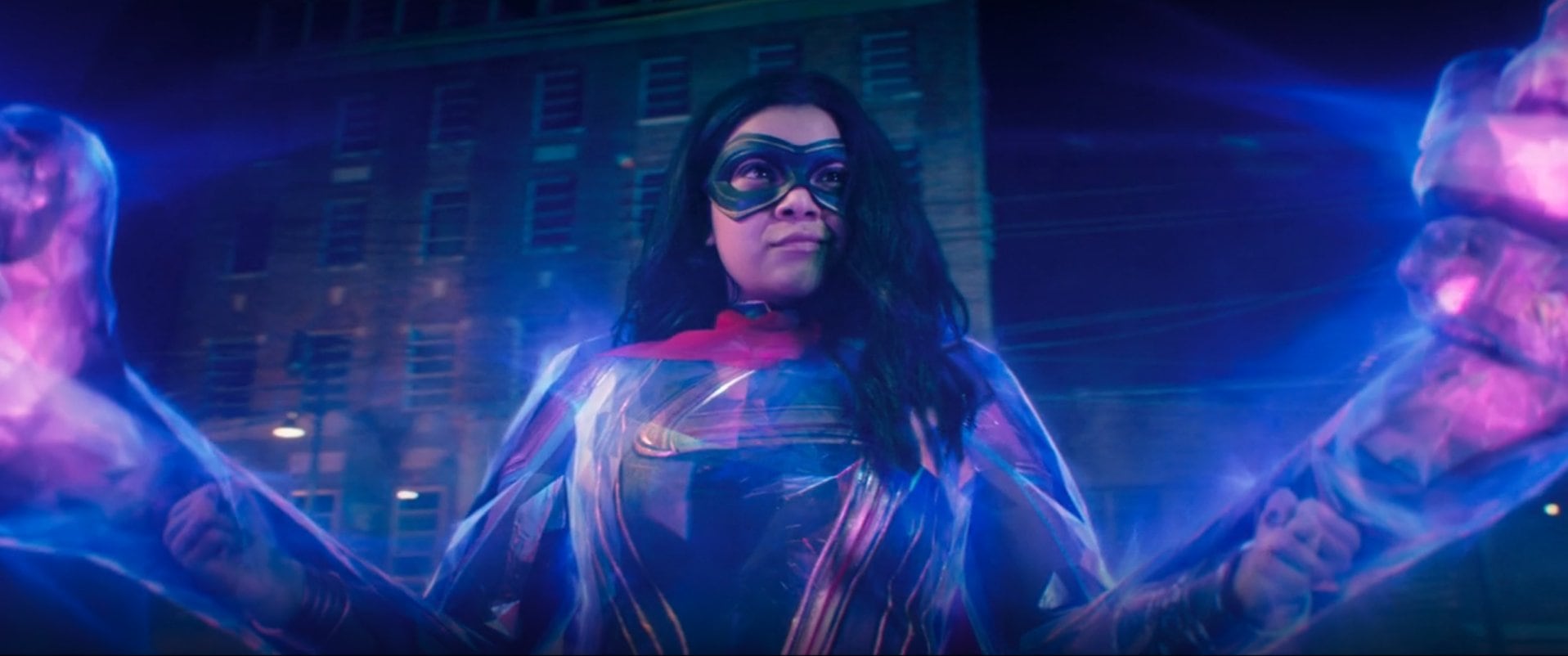 Iman Vellani como Kamala Khan en Ms. Marvel