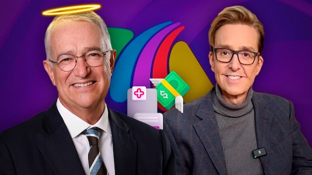 Ricardo Salinas y Daniel Bisogno