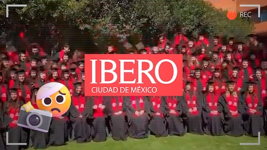 Colapsa tarima en foto de graduación de la Ibero y deja 23 personas lesionadas