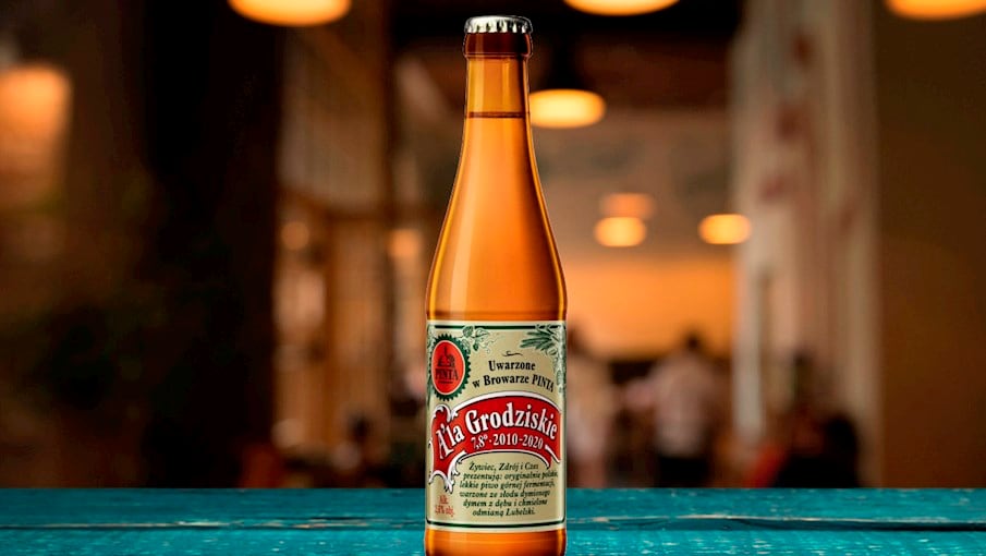 Cerveza Grodziskie, de Polonia