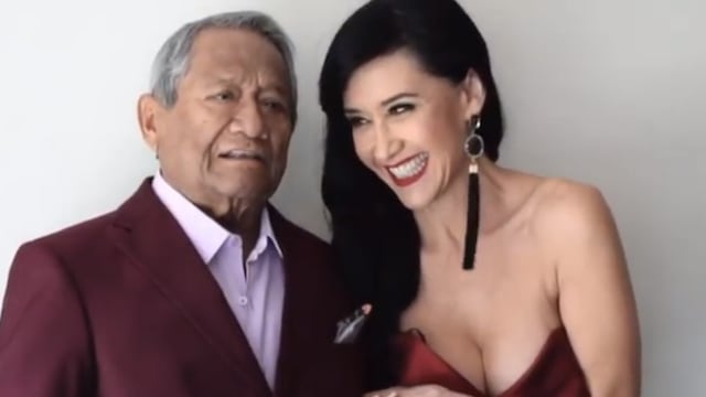 Armando Manzanero y Susana Zabaleta