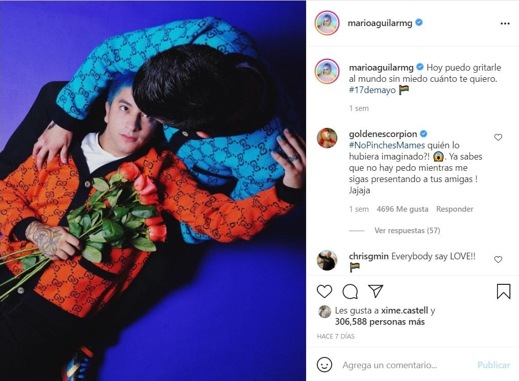 Publicación de Instagram - Mario Aguilar