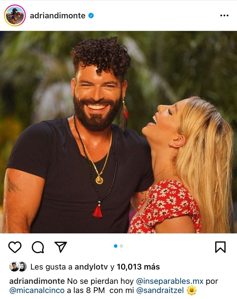 Adrián Di Monte, Sandra Itzel