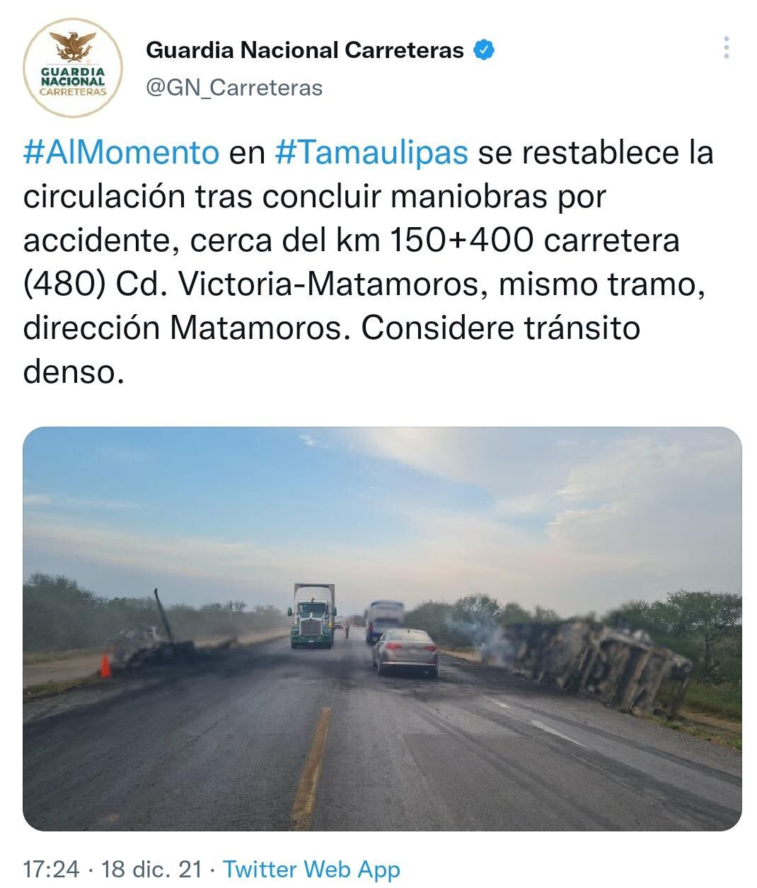 Informe de la Guardia Nacional