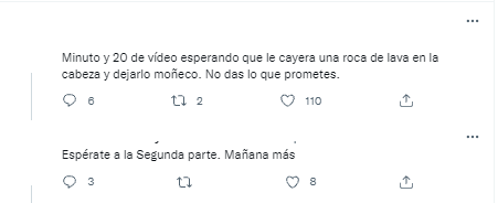 Critican a reportero por tocar piedra volcánica.