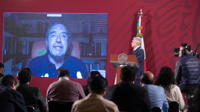 AMLO y Juan Ramón de la Fuente