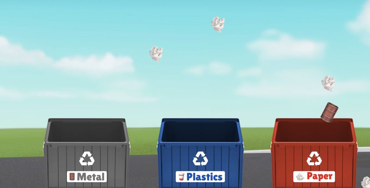 Reciclar con Rocky de Paw Patrol