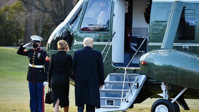 Melania y Donald Trump