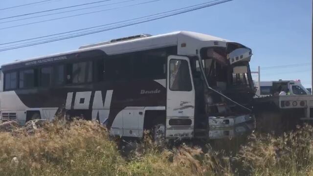 camión chocado