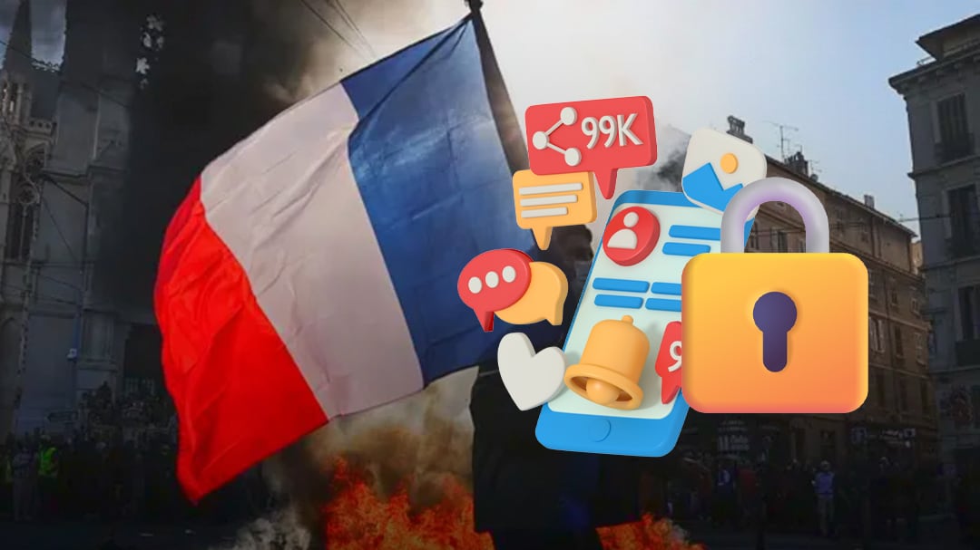 Francia considera restringir las redes sociales para frenar los saqueos en protestas