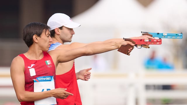 Emiliano Hernández establece récord olímpico y mundial en el pentatlón moderno de París 2024