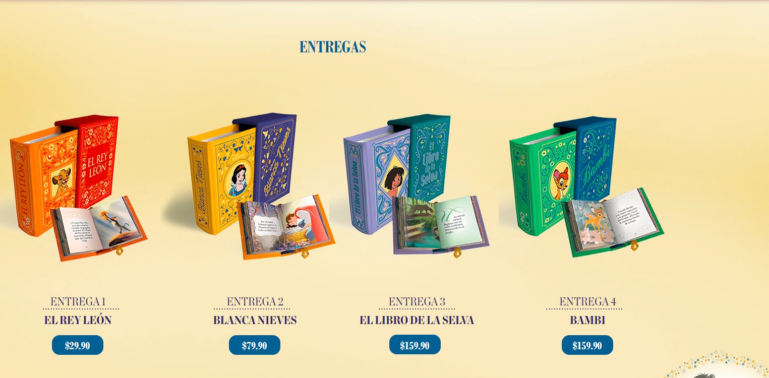 Cuentos en miniatura de Disney