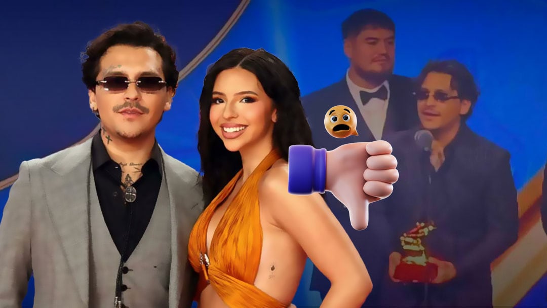 Christian Nodal no dedicó su Latin Grammy a Ángela Aguilar