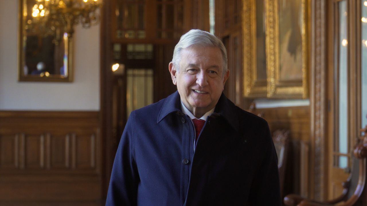 AMLO en su video
