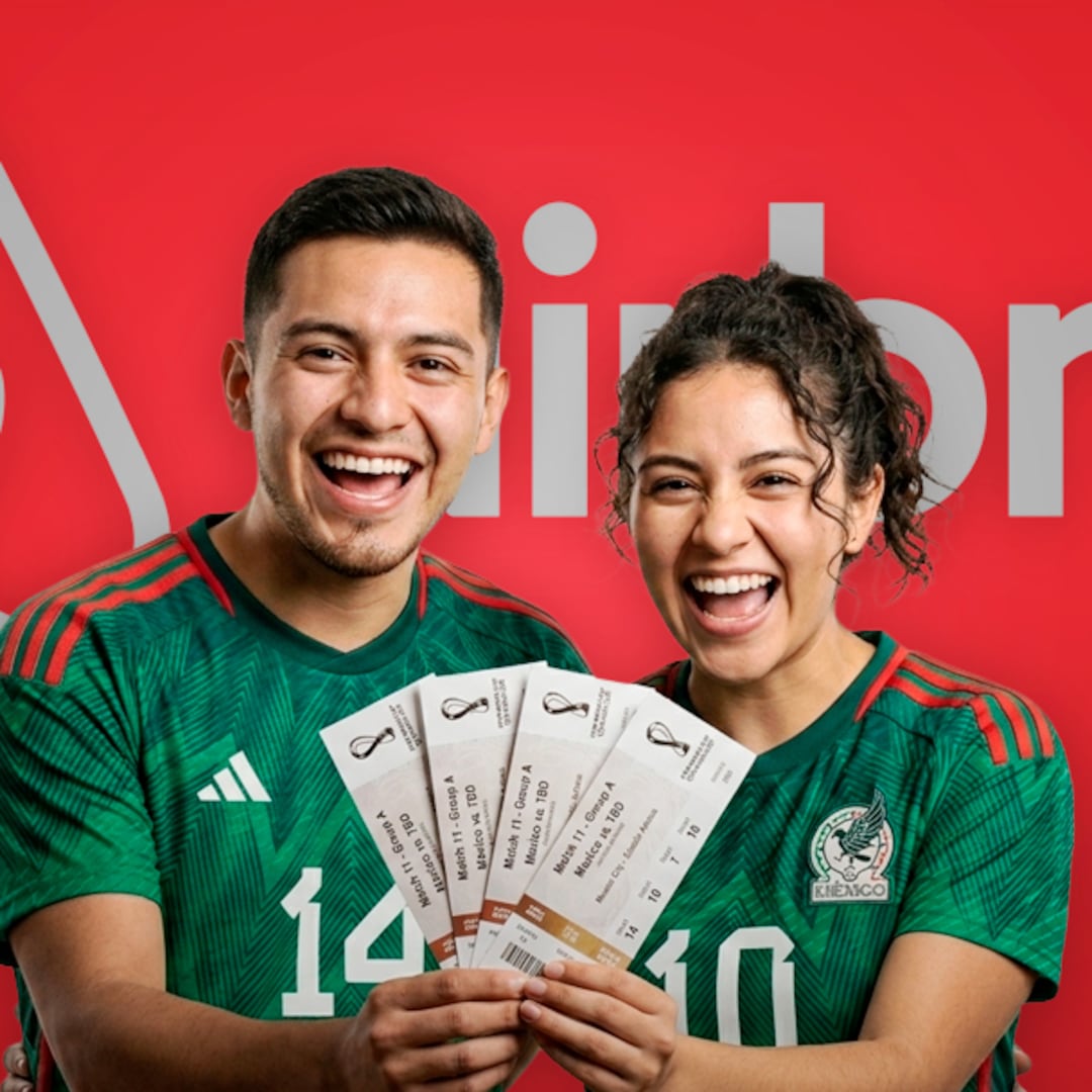 Airbnb sorprende con boletos gratis para el Mundial 2026