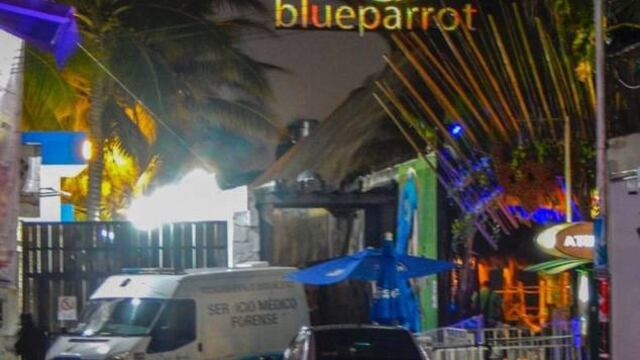 Balacera en el Blue Parrot. Posible venta de drogas.