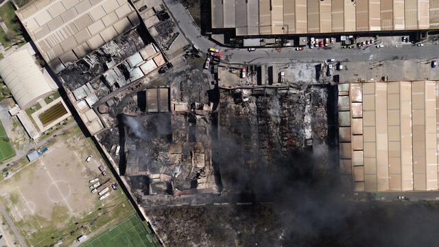 Incendio en San Nicolás Nuevo León