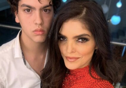 José Emilio Fernández Levy junto a Ana Bárbara