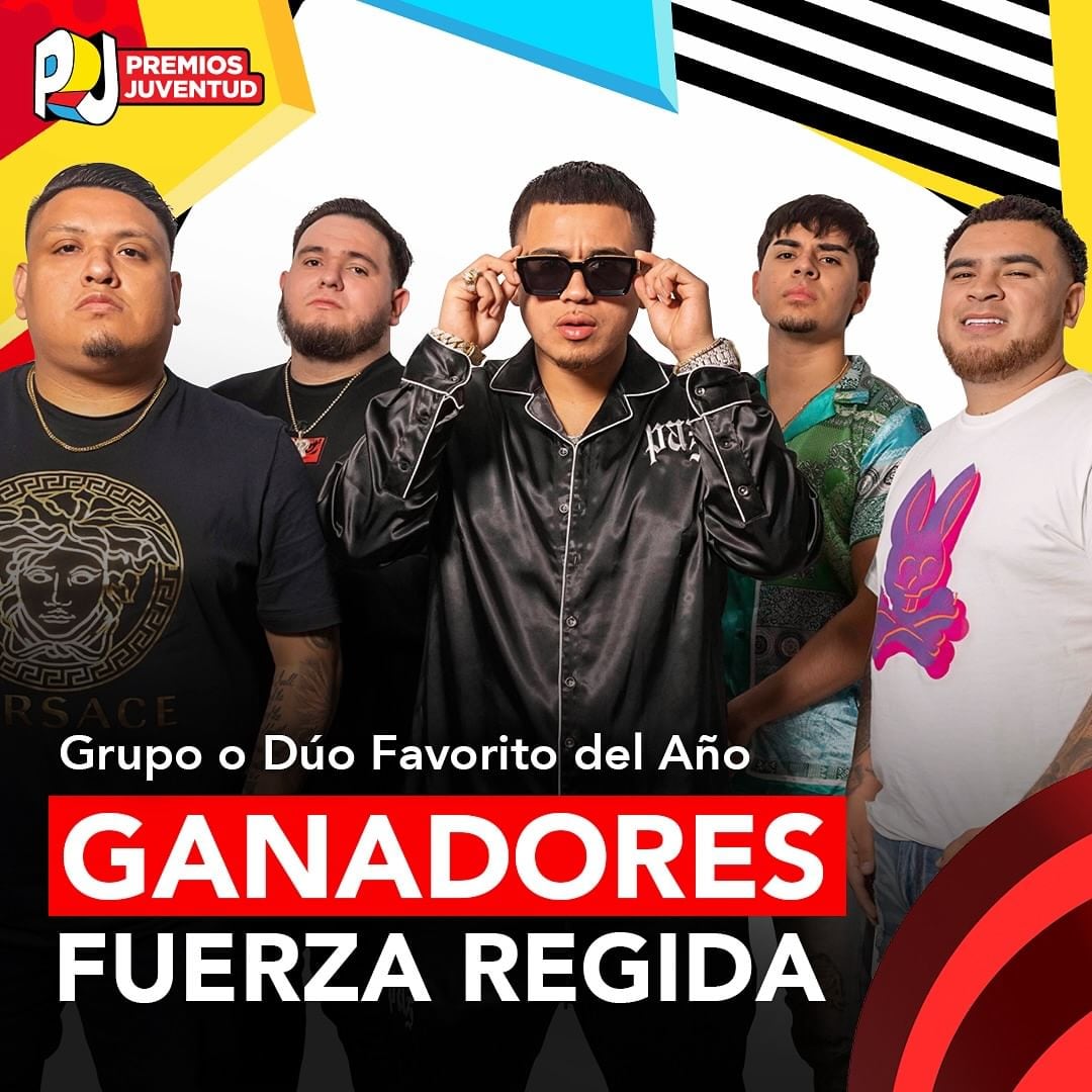 Ganadores a Grupo o Dúo Favorito del Año en los Premios Juventud 2024