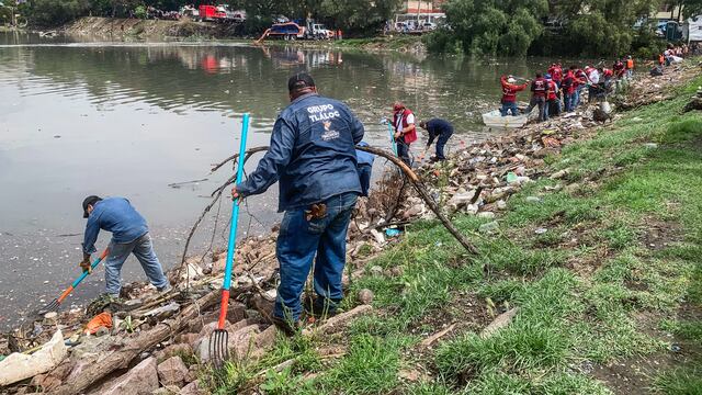 Delfina Gómez llevó a Naucalpan el programa “Limpiemos Nuestro EdoMéx”