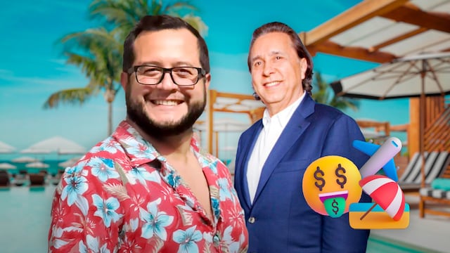 José Ramón López Beltrán de vacaciones en hotel de Cancún de Grupo Vidanta