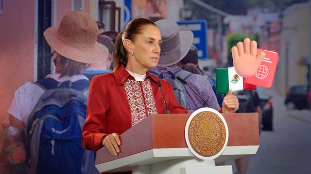 Sheinbaum recordó que al obtener una segunda nacionalidad se jura por la bandera de otro país.