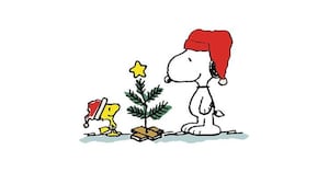 10 dibujos de Snoopy para colorear por Navidad en natalicio de Charles M. Schulz