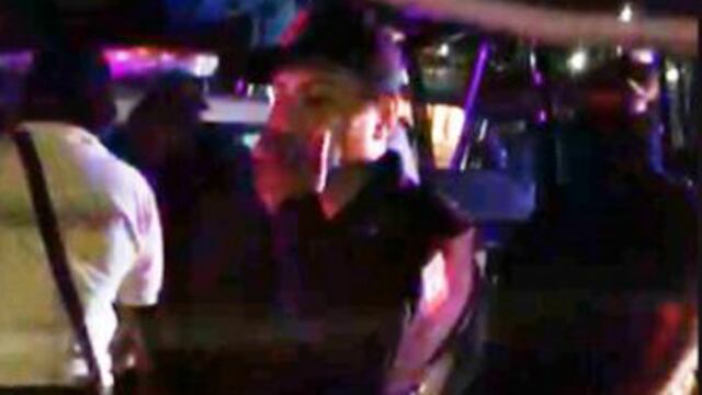 Momento de la detención