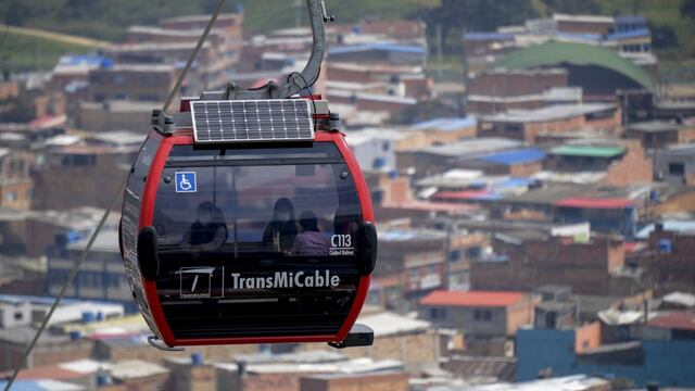 Teleférico en Bogotá