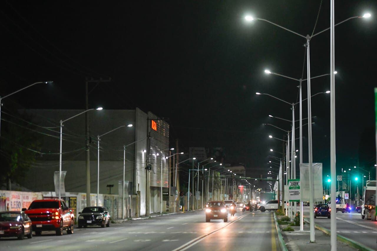 Avenida Industrias, en San Luis Potosí