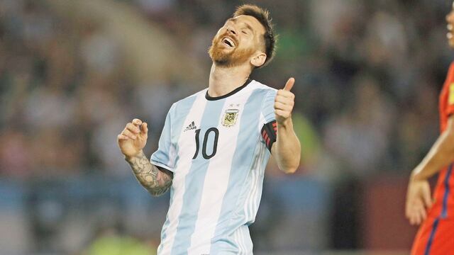 Messi con la Albiceleste.