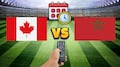 Canadá vs Marruecos: Día, hora y canal del partido de octavos de final del Mundial 2026