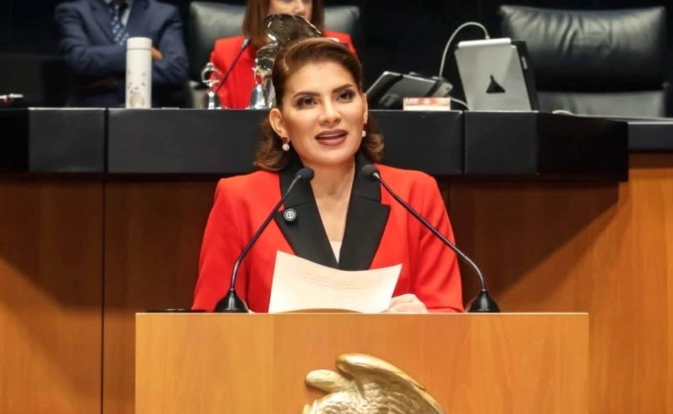 Lorenia Valles Sampedro, senadora por Sonora y figura clave de Morena en 2026.